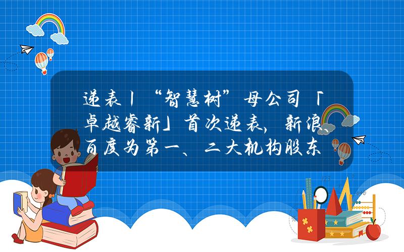 递表丨“智慧树”母公司「卓越睿新」首次递表，新浪、百度为第一、二大机构股东