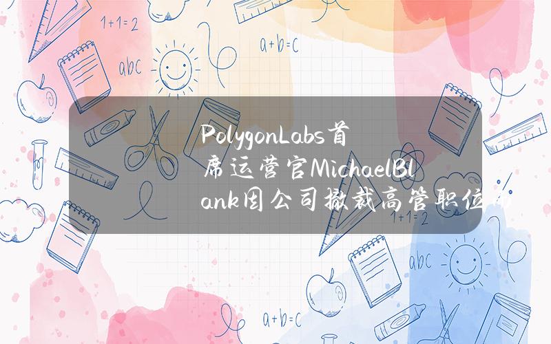 PolygonLabs首席运营官MichaelBlank因公司撤裁高管职位而离任